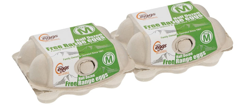 TPFR - Twin Pack Free Range Eggs mixed grade